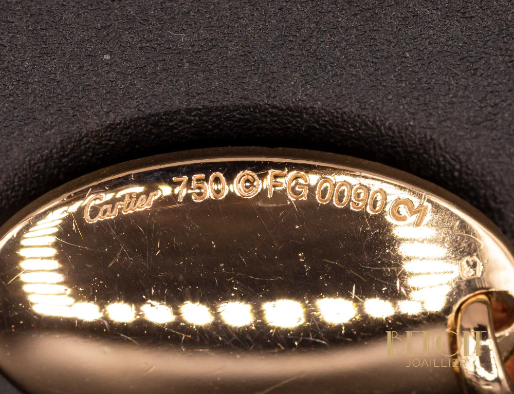 Pendentif Cartier "Happy Birthday" Or Rose - Image 4