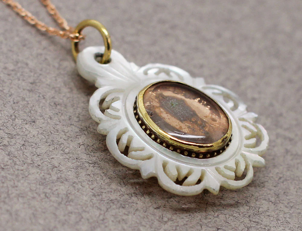 Pendentif de Pèlerinage XIXe - Image 3