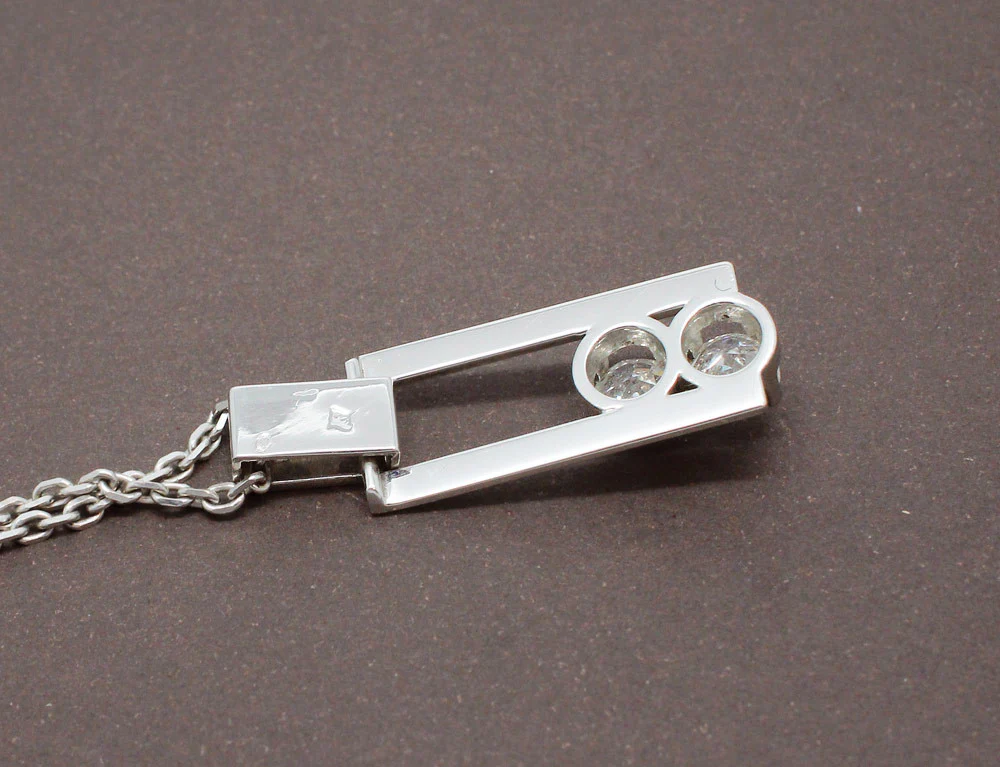 Pendentif Diamants Rectangulaire - Image 4