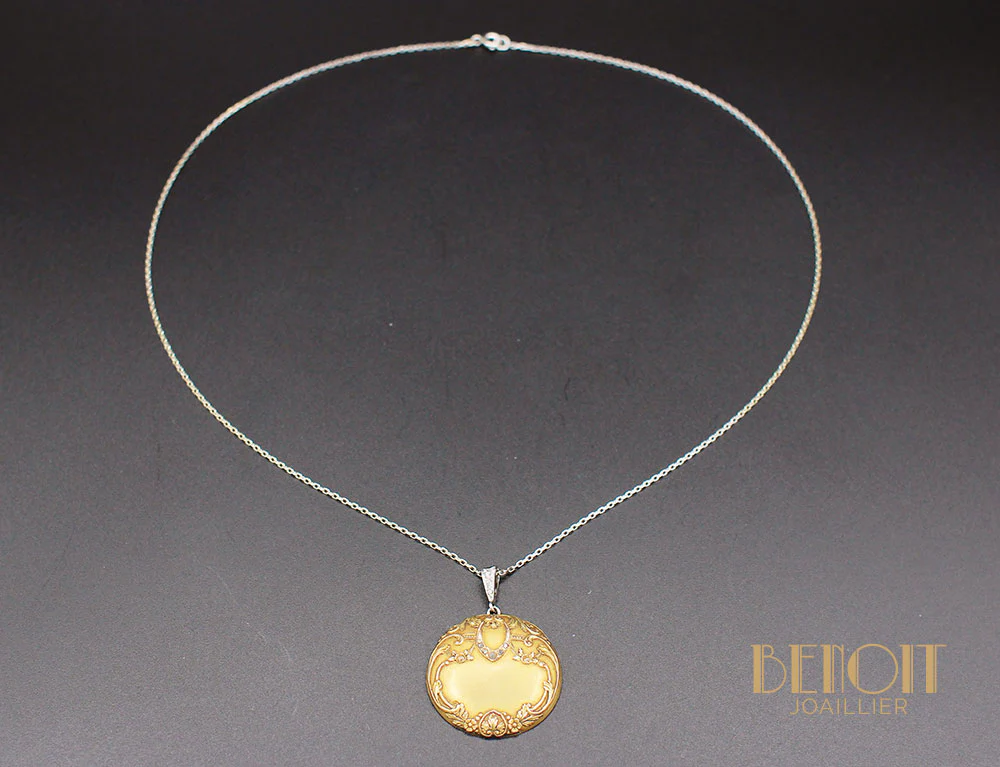 Pendentif "Les Récyclés" Dos de Montre à Gousset - Image 2