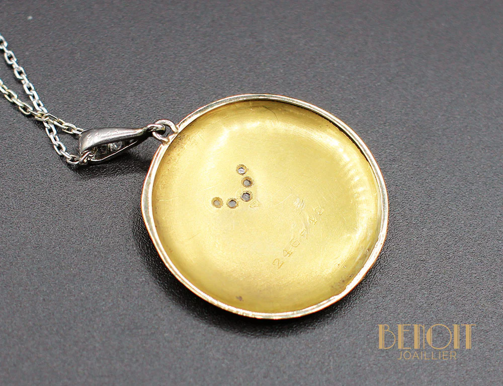 Pendentif "Les Récyclés" Dos de Montre à Gousset - Image 4