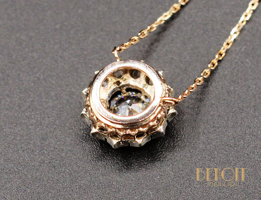 Pendentif "Les Recyclés" Fleur de Diamants - Image 5