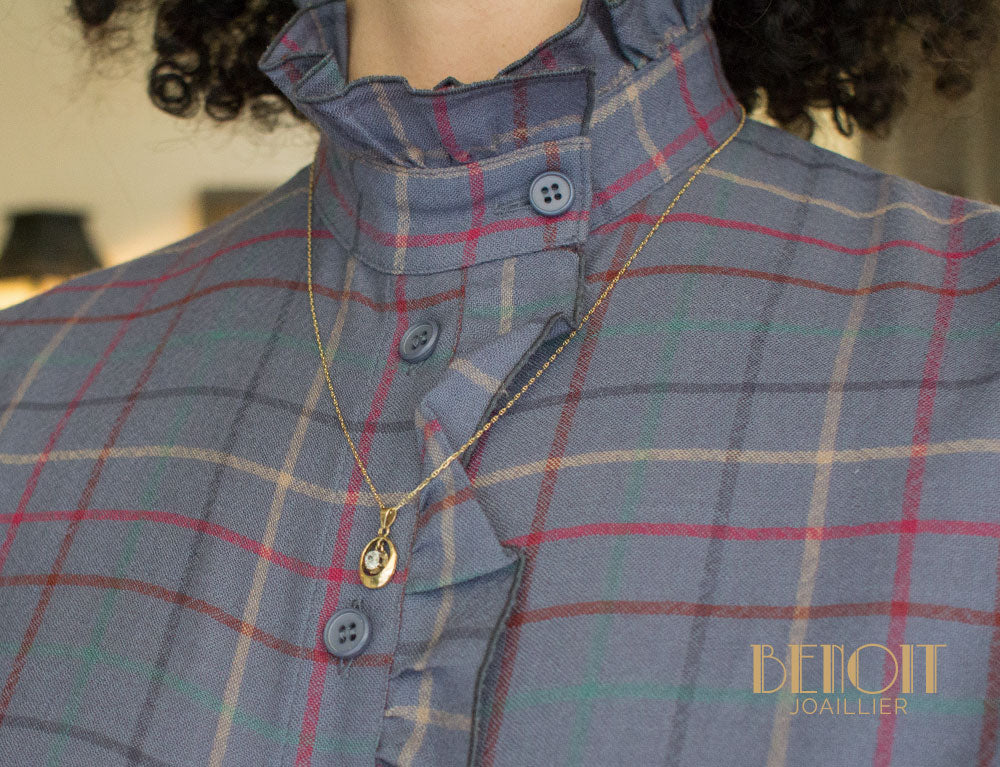 Pendentif Or et Diamant - Image 4