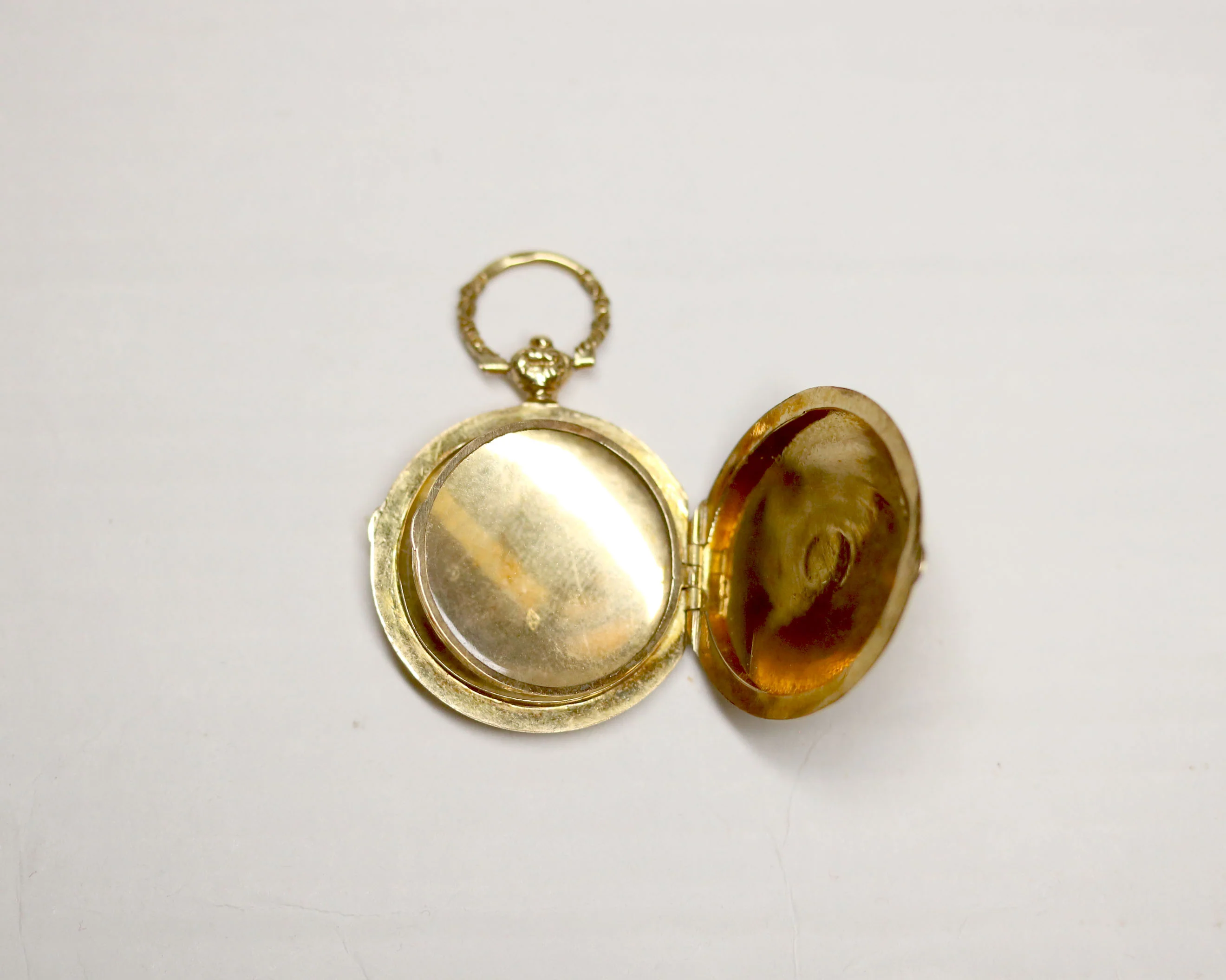 Pendentif Ouvrant Ancien en Or Jaune - Image 6