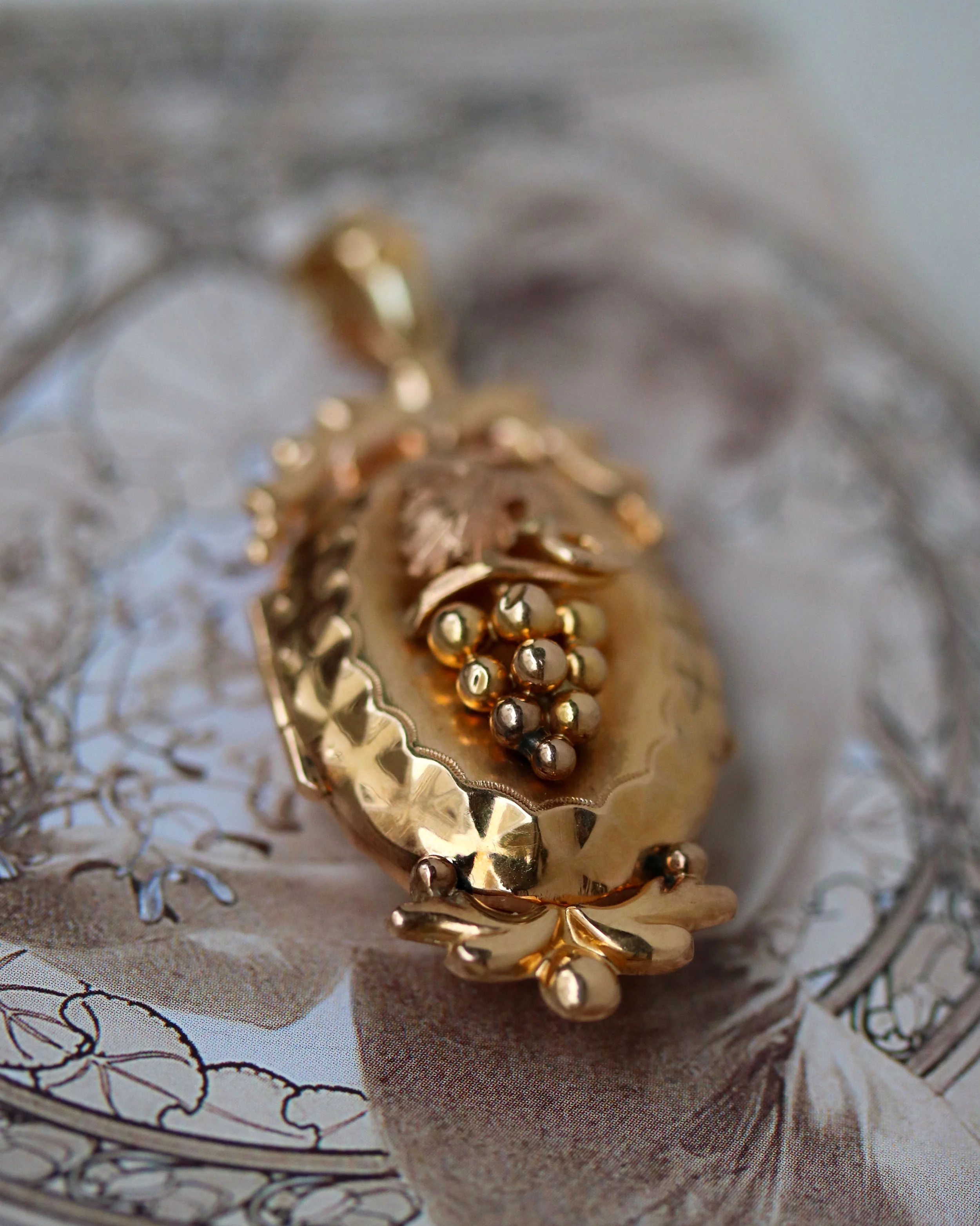 Pendentif Ouvrant Or Rose - Image 2