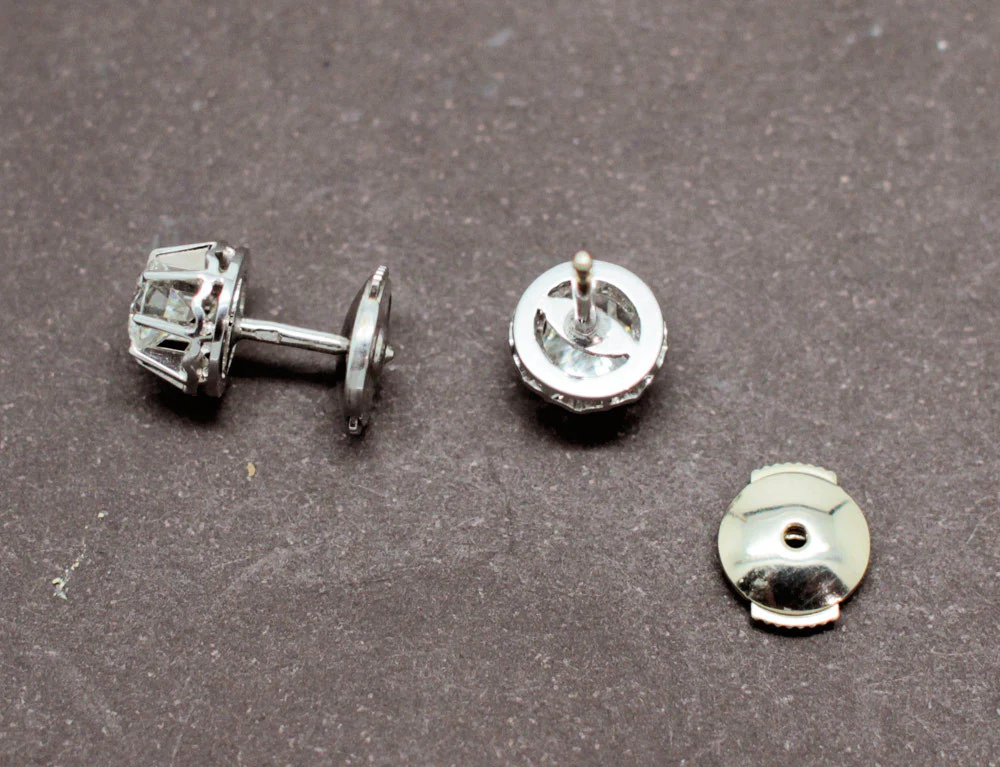 Puces d'oreilles Diamants - Image 3