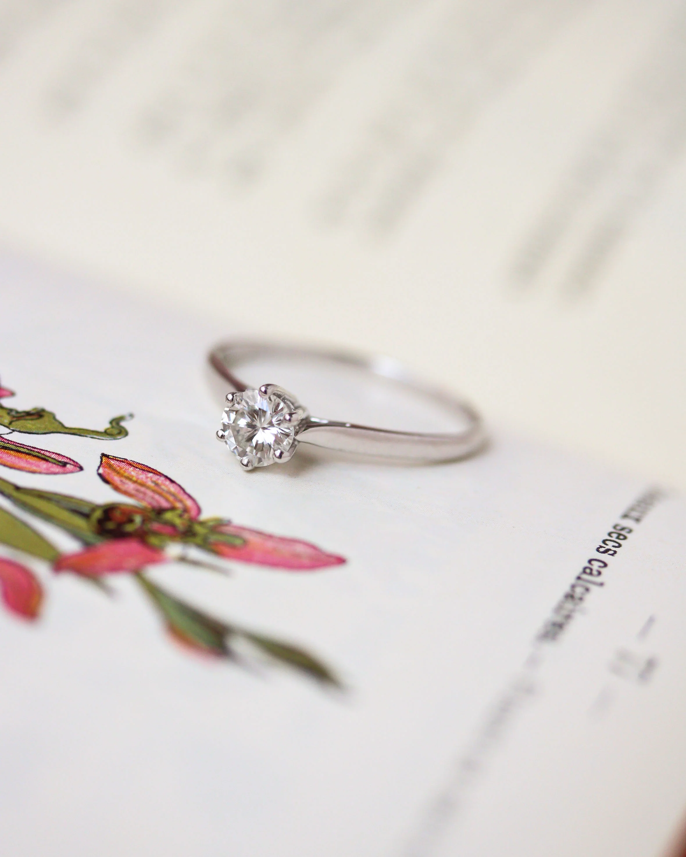 Solitaire Or et Diamant - Image 2