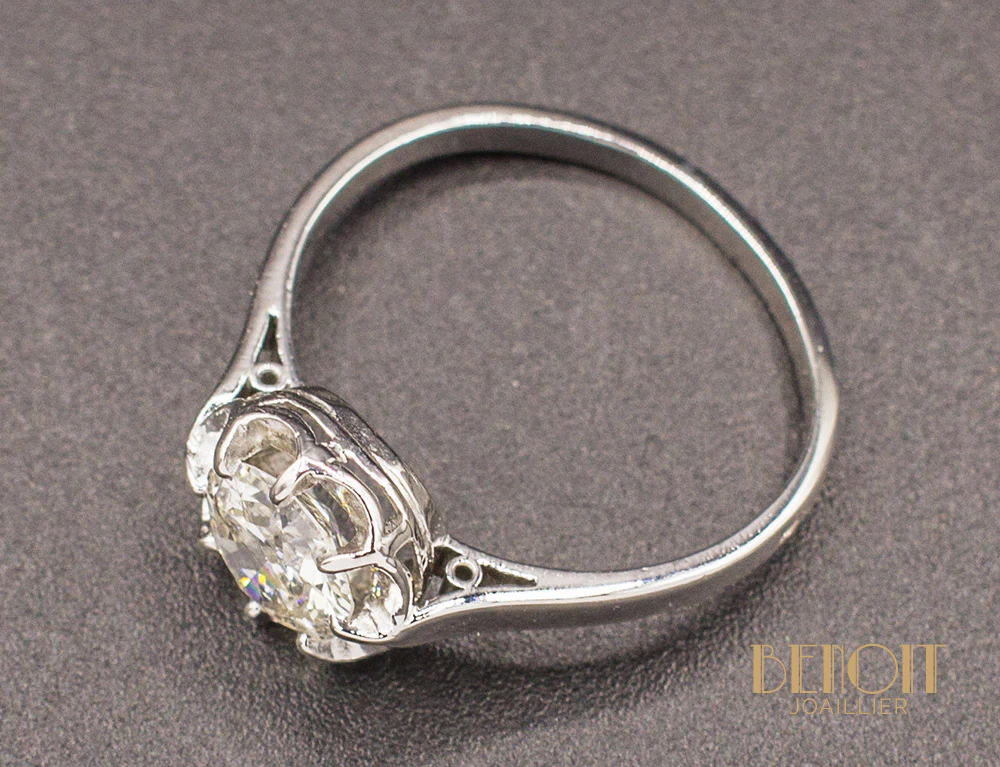 Solitaire Ancien Diamant - Image 4