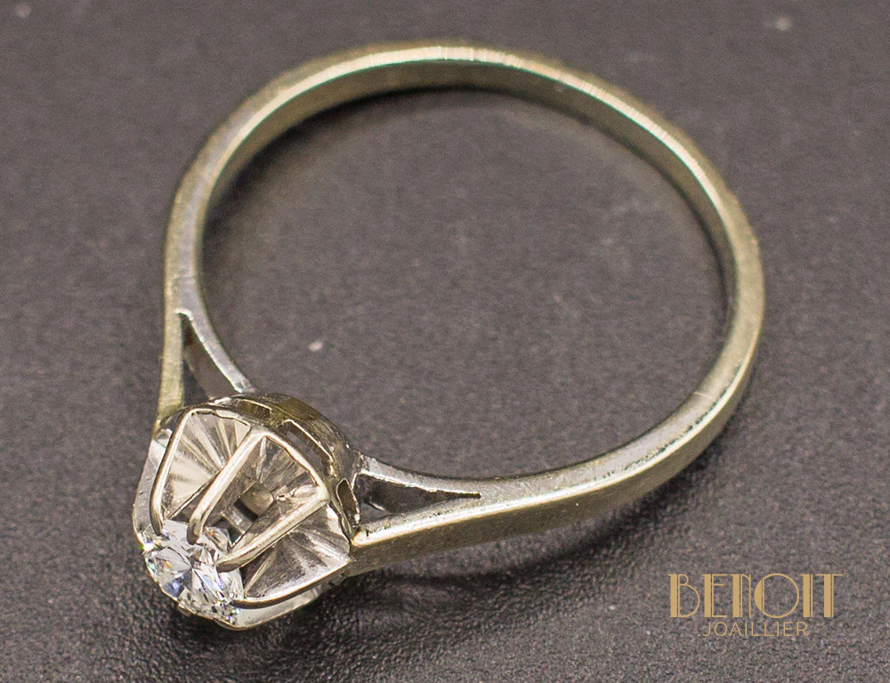 Solitaire Ancien Diamant - Image 4