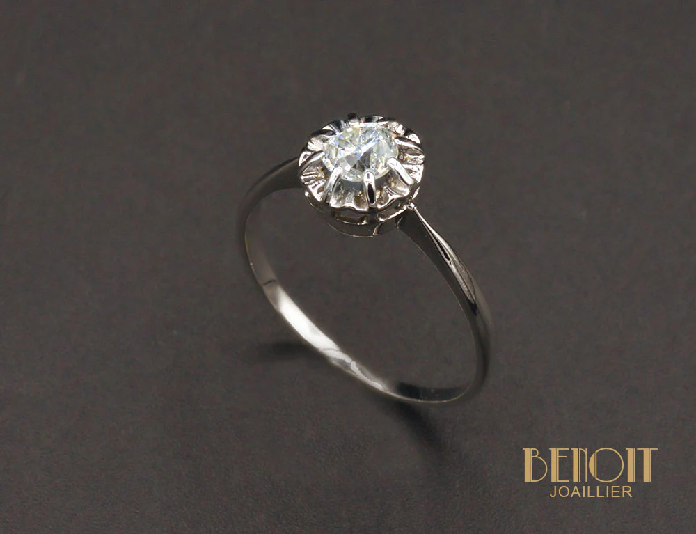 Solitaire Ancien Diamant - Image 3