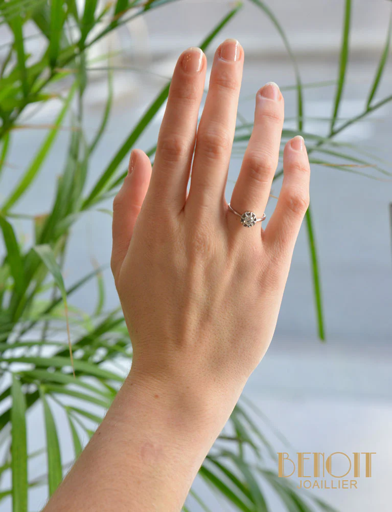 Solitaire Ancien Diamant - Image 5