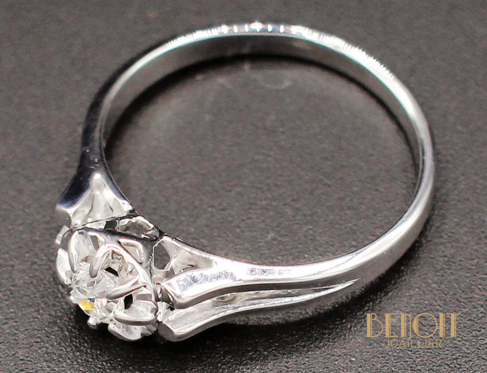 Solitaire Ancien Diamant - Image 4