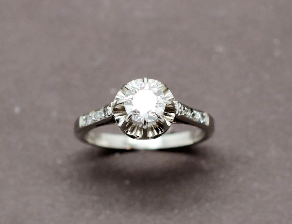 Solitaire Ancien Diamants - Image 2