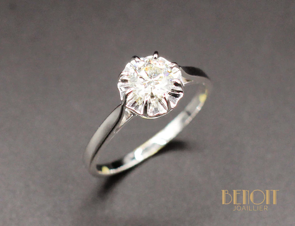 Solitaire Ancien Diamants