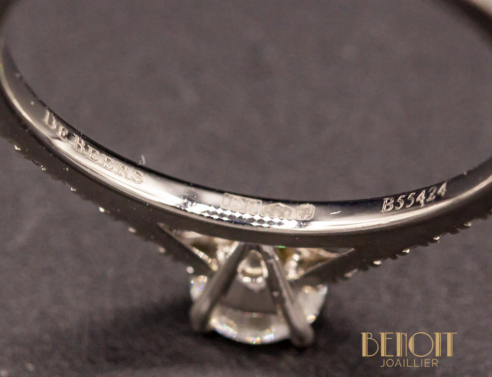 Solitaire De Beers "DB Classic" Diamant - Image 5