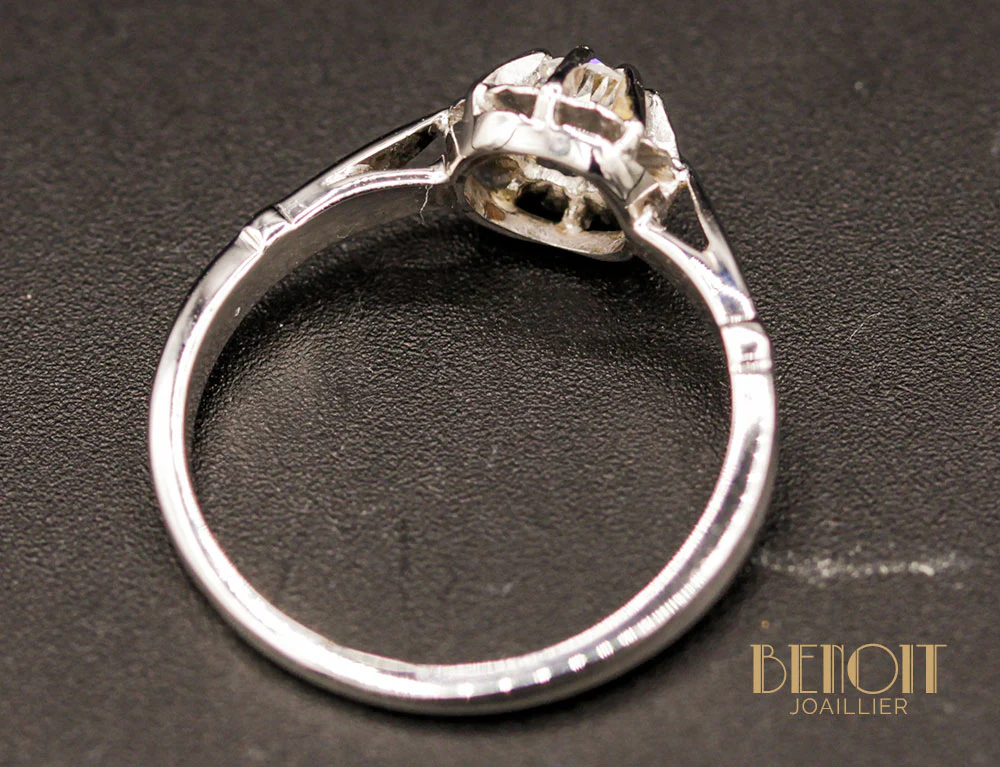 Solitaire Diamant Ancien - Image 5