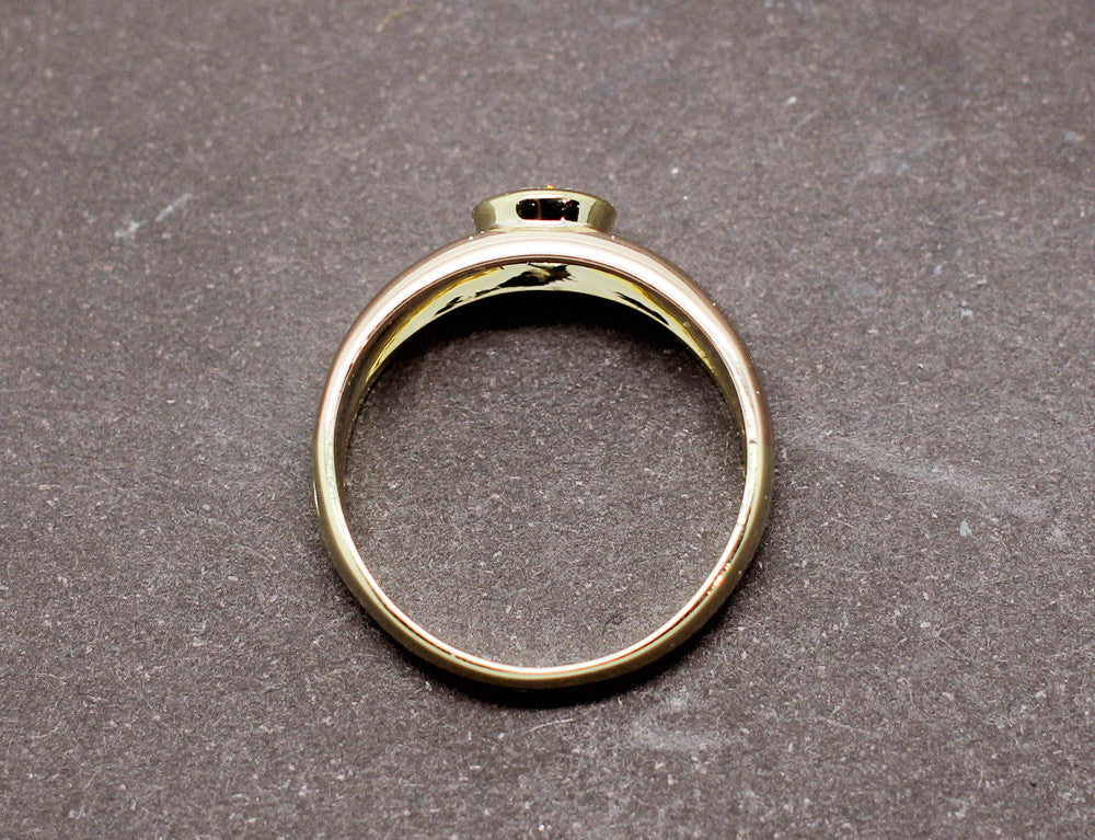 Solitaire Trois Ors et Diamants - Image 4