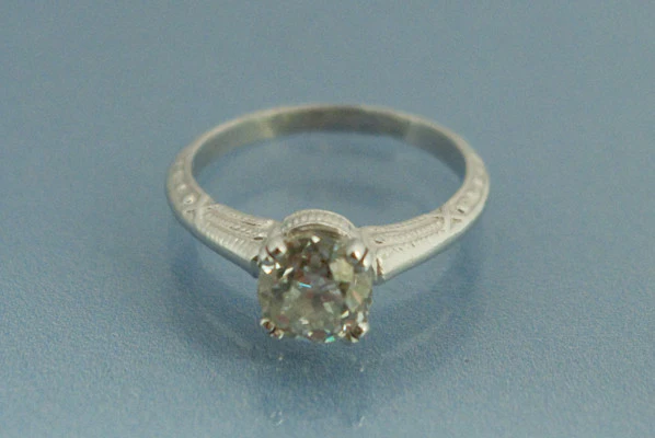 Solitaire Vintage Diamant Benoit Joaillier